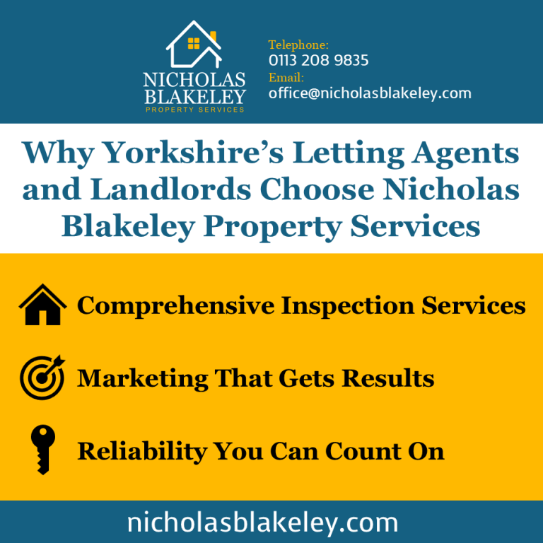 Why Yorkshire’s Letting Agents and Landlords Choose Nicholas Blakeley Property Services