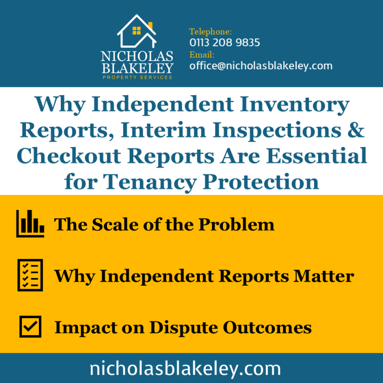 Why Independent Inventory Reports, Interim Inspections & Checkout Reports Are Essential for Tenancy Protection